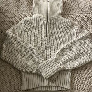 Athleta Alder half zip sweater size Medium